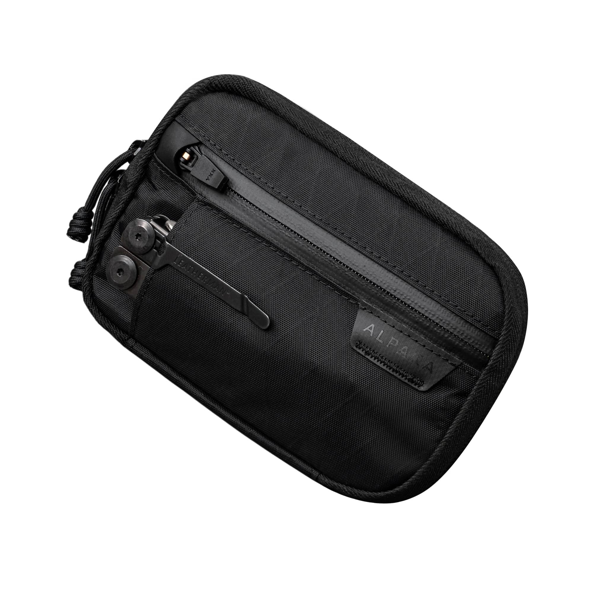 ALPAKA - Admin Pouch Pro - Compact EDC Organizer with Modular Carry Options - Black X-Pac X42