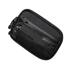 Front. ALPAKA - Admin Pouch Pro - Compact EDC Organizer with Modular Carry Options - Black X-Pac X42.
