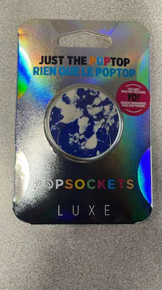 PopSockets - Phone Grip - Stand Stone Blue