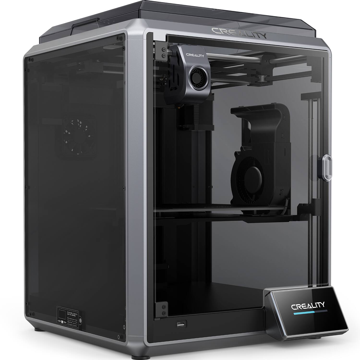 Angle. Creality - K1 3D Printer - Black.
