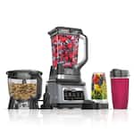 Ninja - Professional Plus Kitchen System with Auto-iQ & (2) 24oz Single-Serve Cups - Stainless Steel