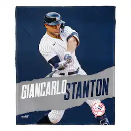 Northwest - Giancarlo Stanton New York Yankees 50" x 60" Silk Touch Throw Blanket - Multicolor
