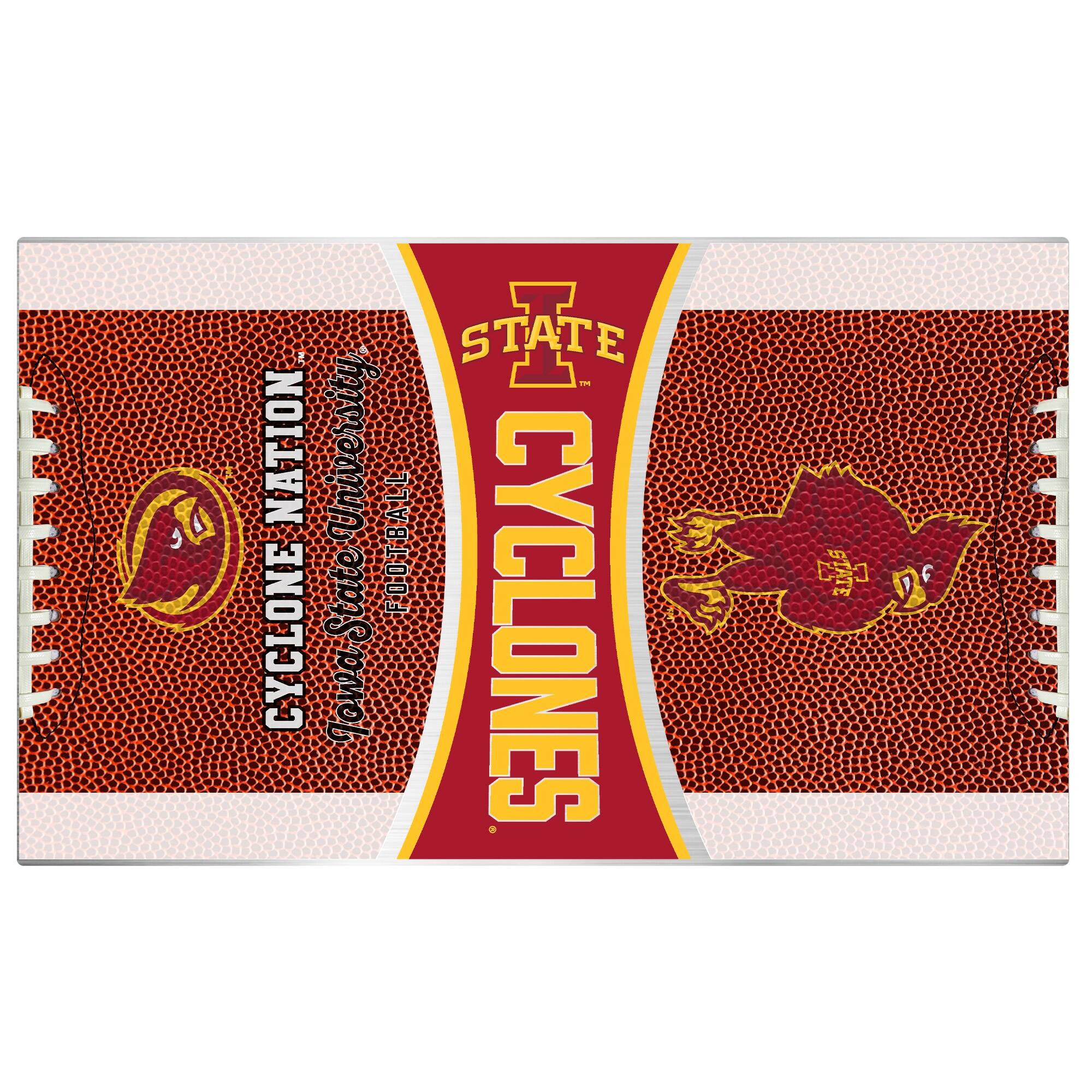 34 STATE NATION University  
CYCLONES  
Iowa State FOOTBALL  
CYCLONES  
Iowa State University