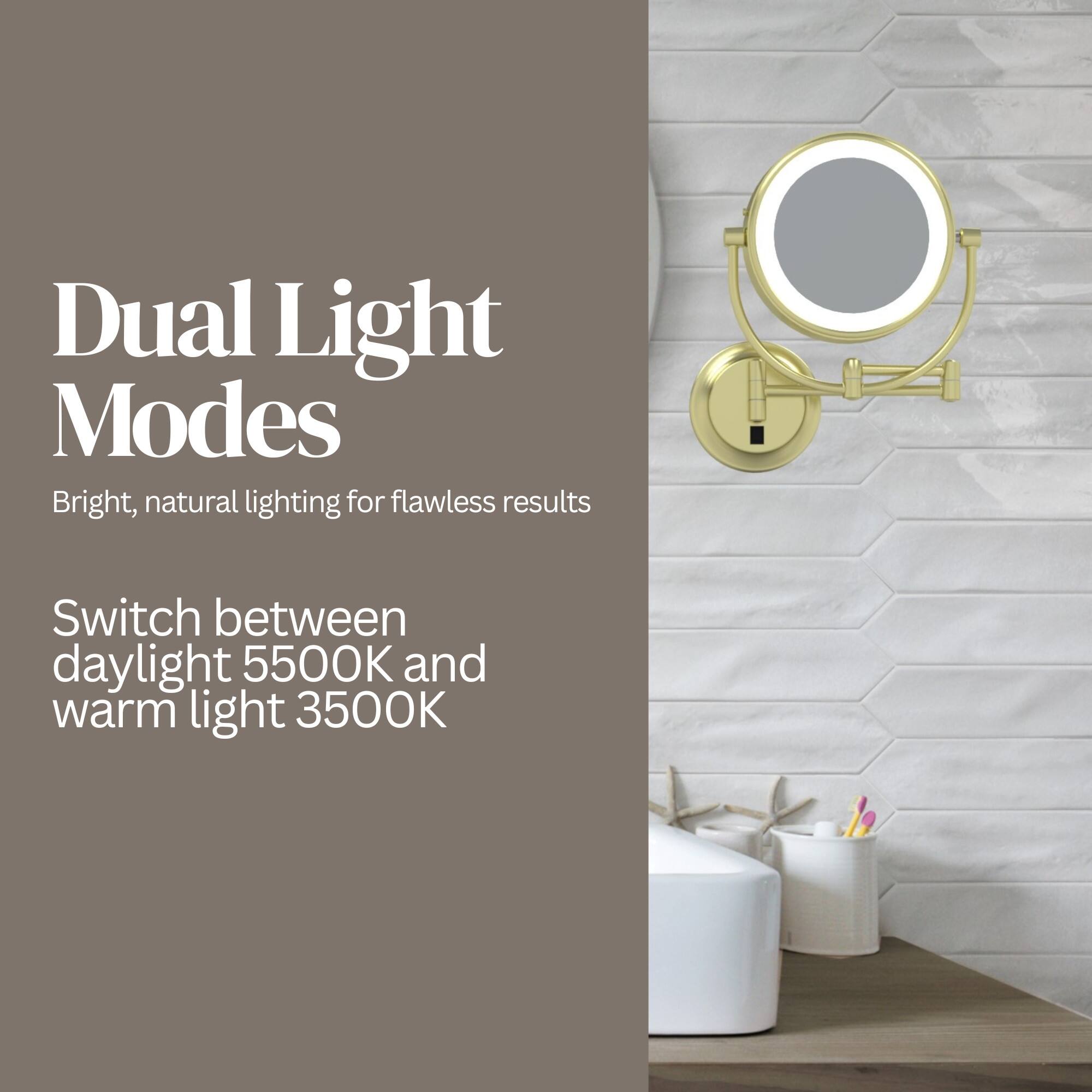Dual Light Modes

Bright, natural lighting for flawless results

Switch between daylight 5500K and warm light 3500K