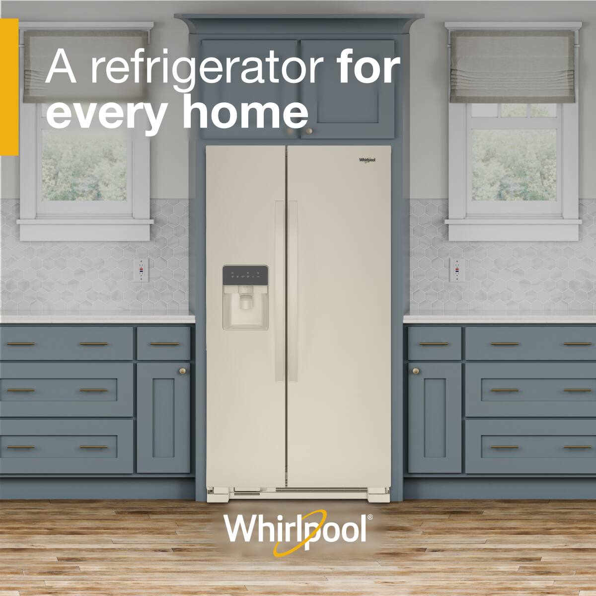 A refrigerator for every home  
Whirlpool