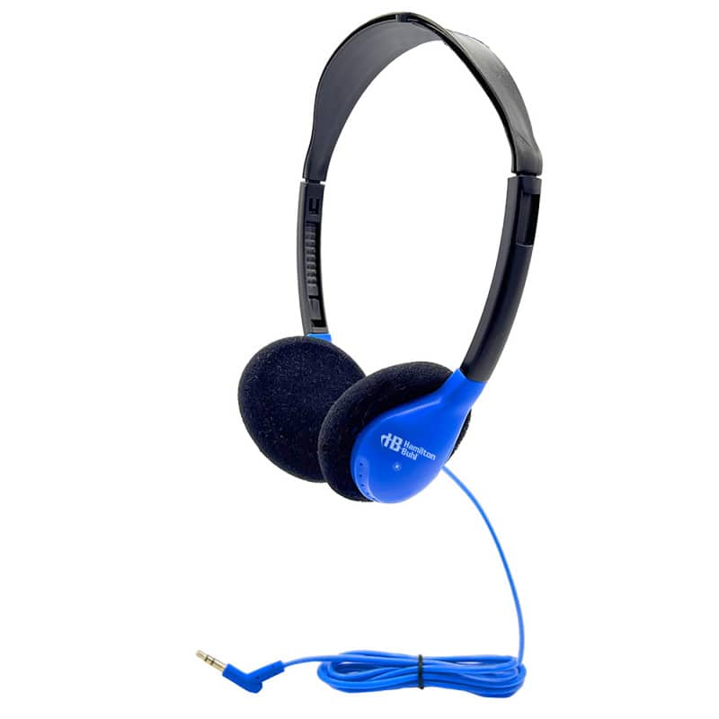 HamiltonBuhl - Personal On-Ear Stereo Headphone, Blue