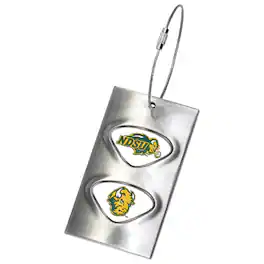 Jardine - NDSU Bison 3.5'' x 2'' Bag Tag - Black