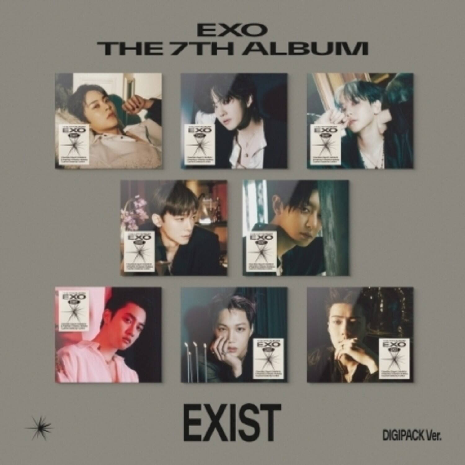 EXO  
THE 7TH ALBUM  

EXIST  
DIGIPACK Ver.