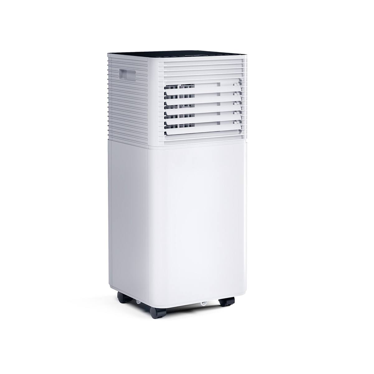 Front. Sugift - 8000 BTU 3-in-1 Air Cooler with Dehumidifier and Fan Mode-Black - White.