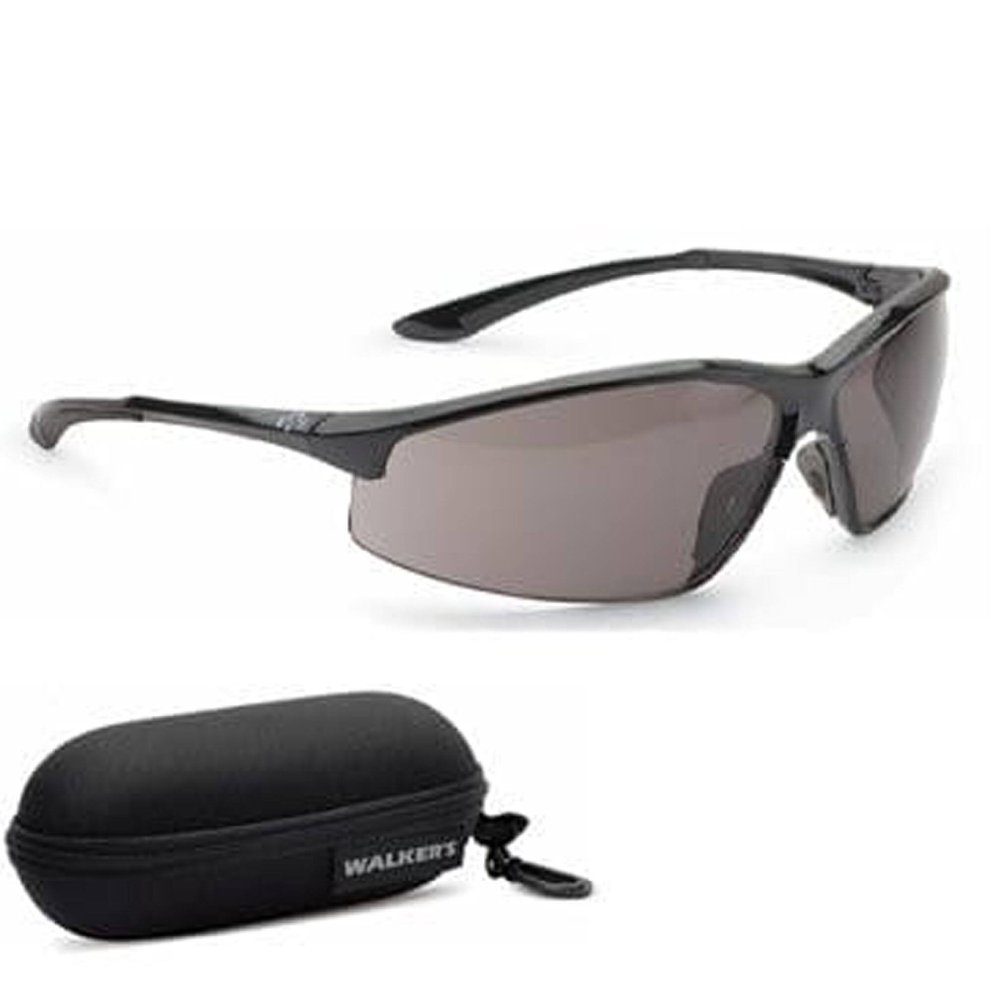 Alt View 3. Walker’s - Walker's Tanker Open Full Frame Shooting Glasses w/Case - Rose - Rose.