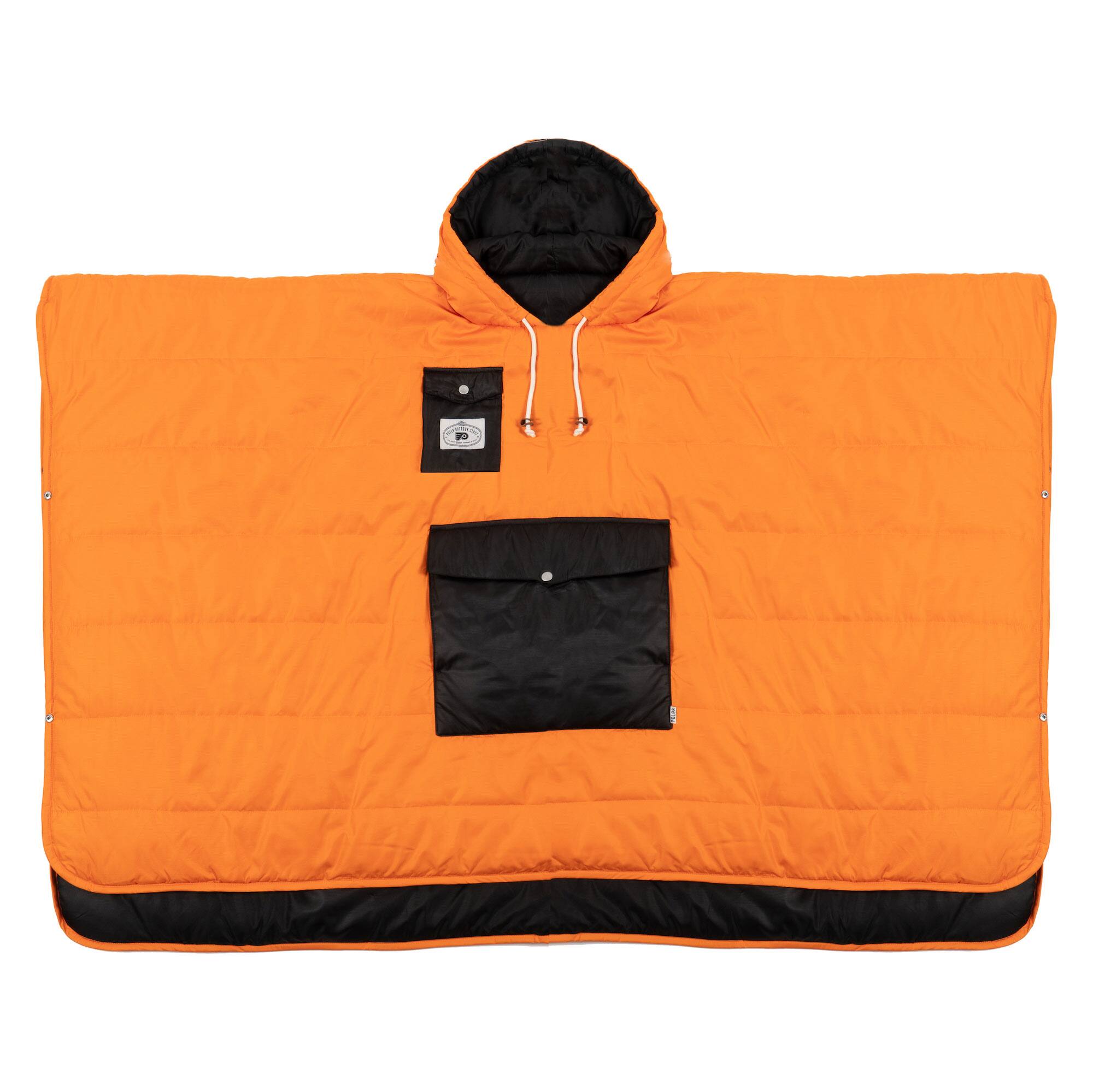 Alt View 3. Poler - Philadelphia Flyers Reversible Camp Poncho - Multicolor.