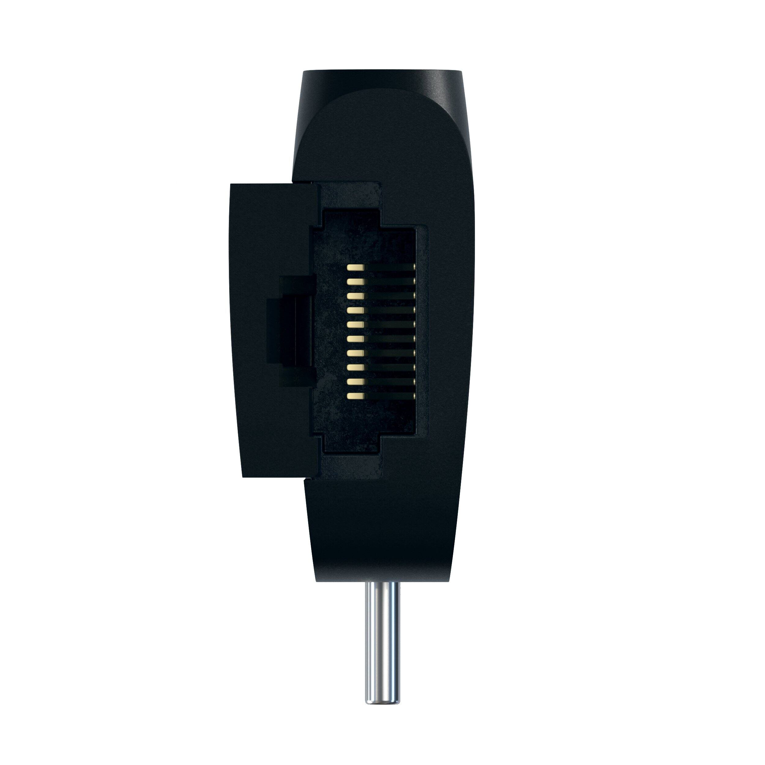 Alt View 1. Satechi - Type-C Pro Hub Adapter with Ethernet - Silver.