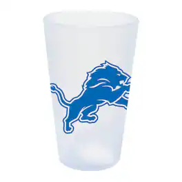 WinCraft - Detroit Lions 16oz. Icicle Silicone Pint Glass - Multicolor