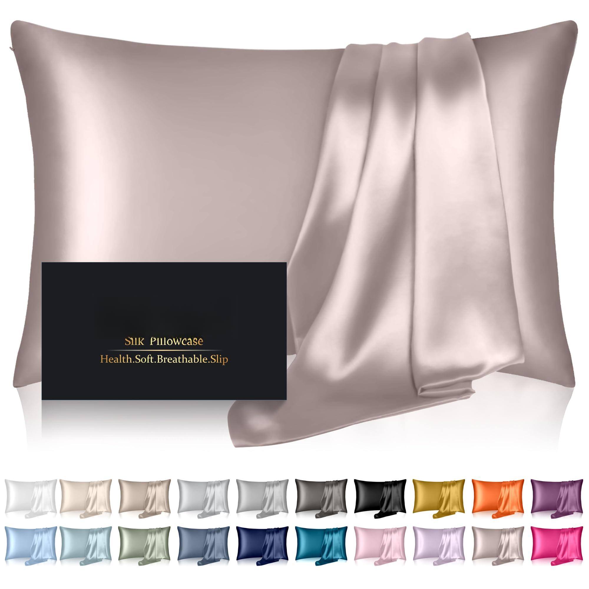 Silk Pillowcase  
Health. Soft. Breathable. Slip