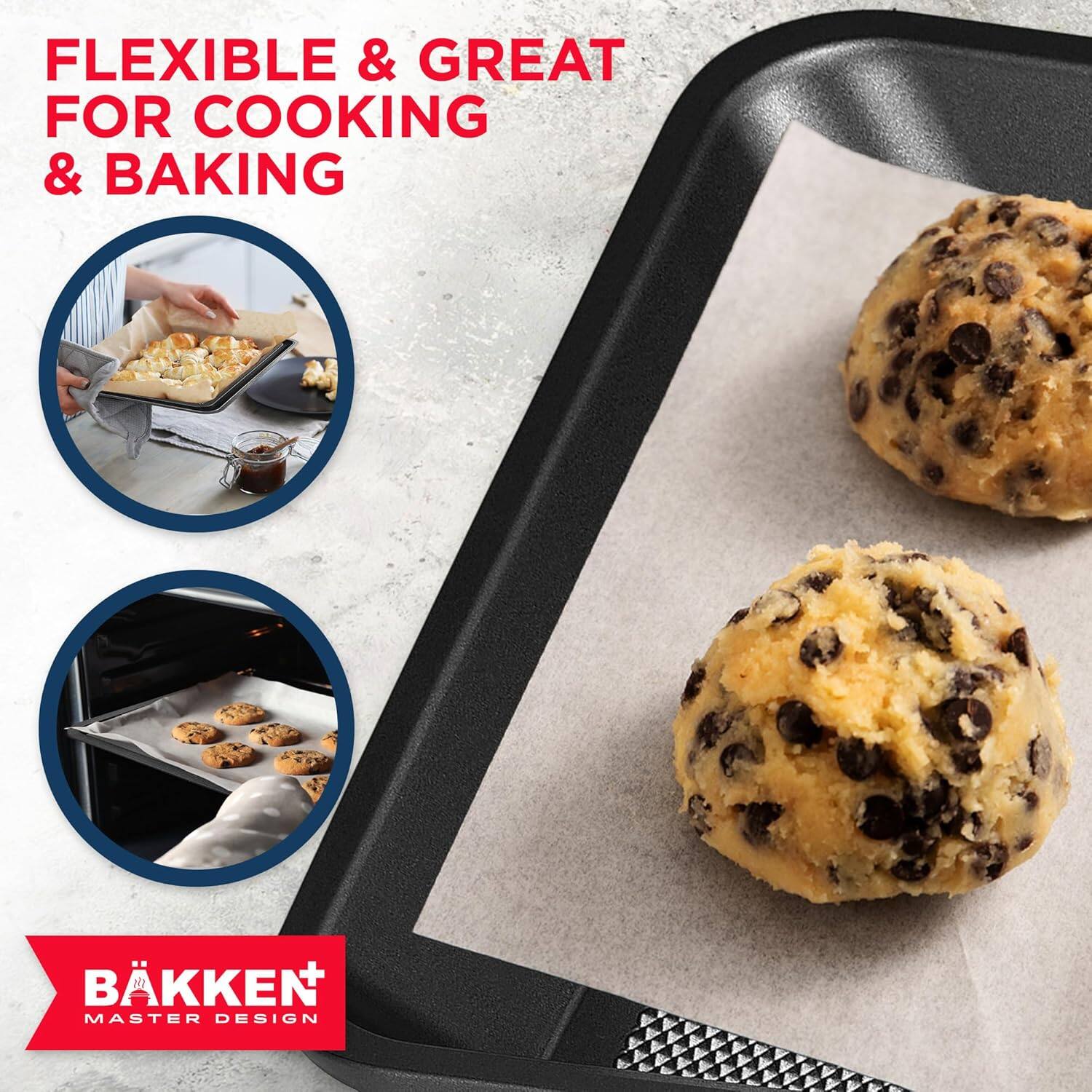 FLEXIBLE & GREAT FOR COOKING & BAKING, BÅKKEN MASTER DESIGN