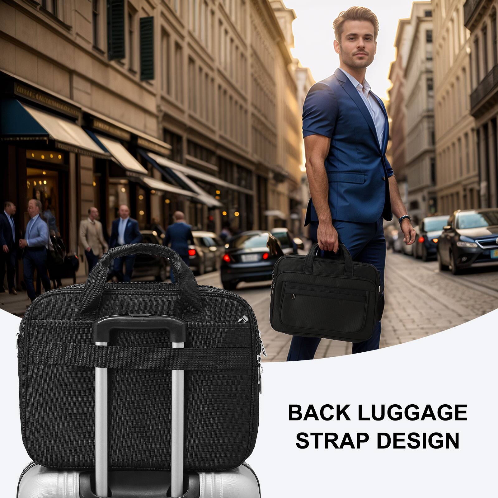 BACK LUGGAGE STRAP DESIGN