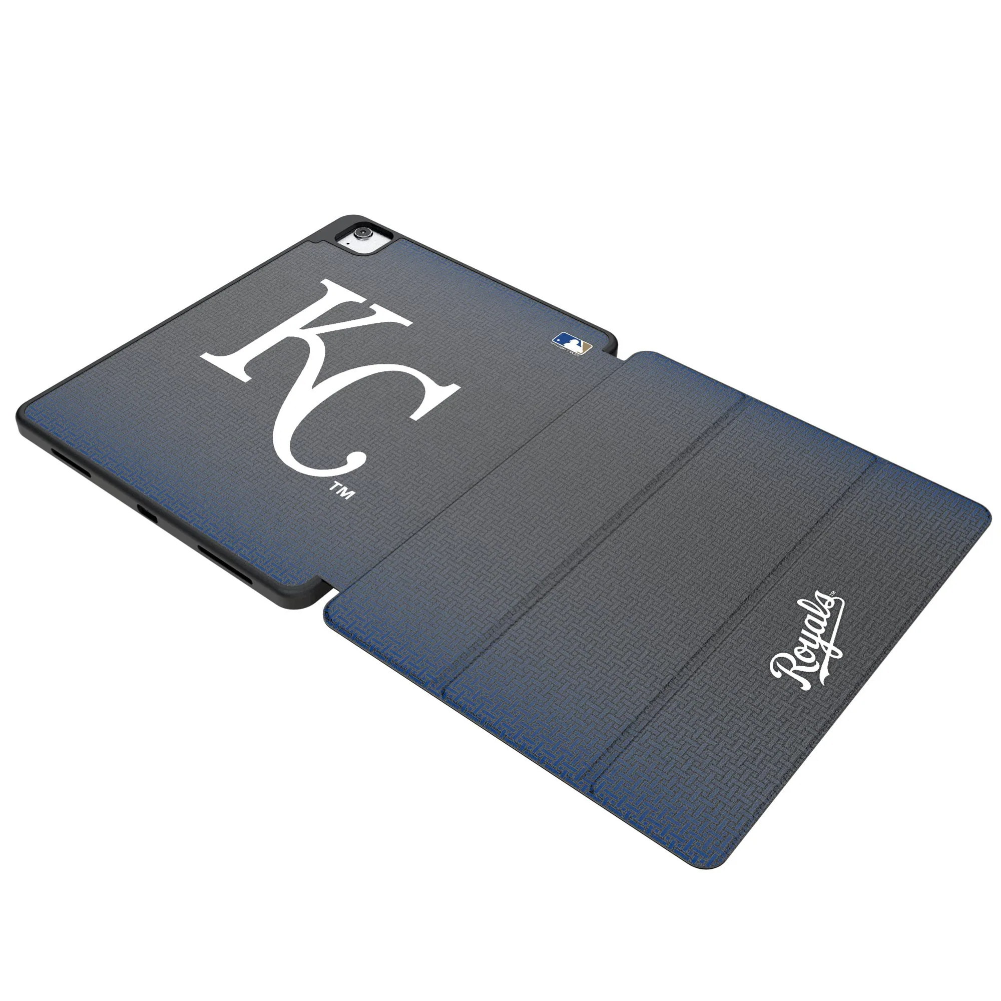 Front. Keyscaper - Kansas City Royals iPad Case - 4/5 Gen Air - Black.