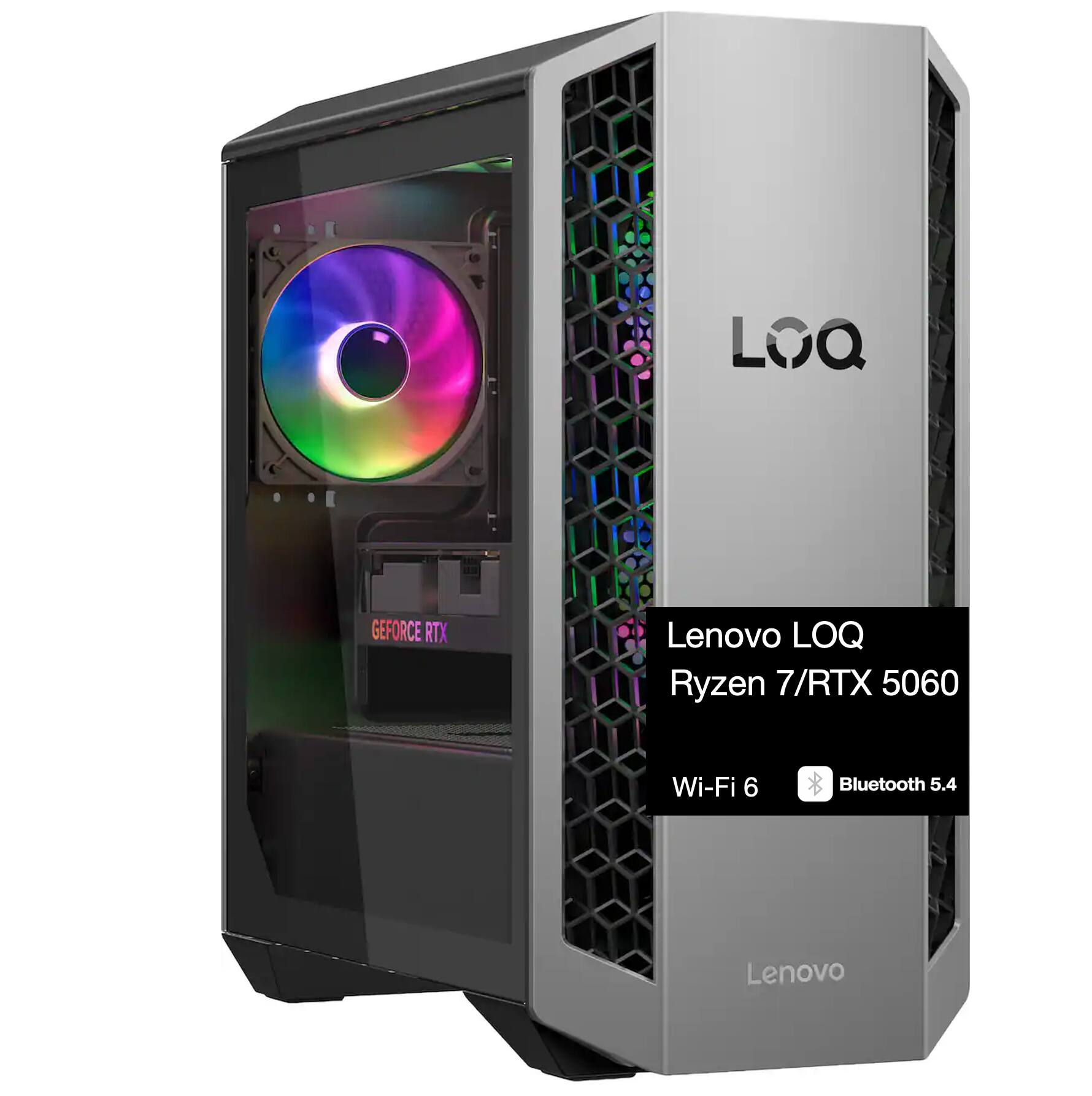 Lenovo LOQ Ryzen 7/RTX 5060  
Wi-Fi 6  
Bluetooth 5.4