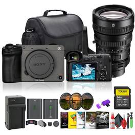 Sony - FX2 Compact Cinema Camera – Full-Frame 4K, Internal ND, Fast Autofocus + More