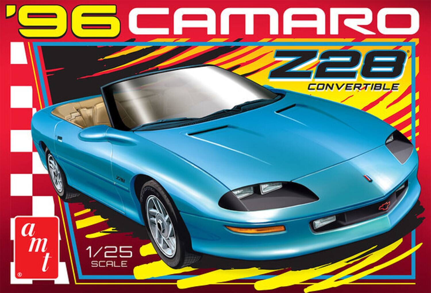 '96 CAMARO Z28 CONVERTIBLE  
1/25 SCALE  
a m t