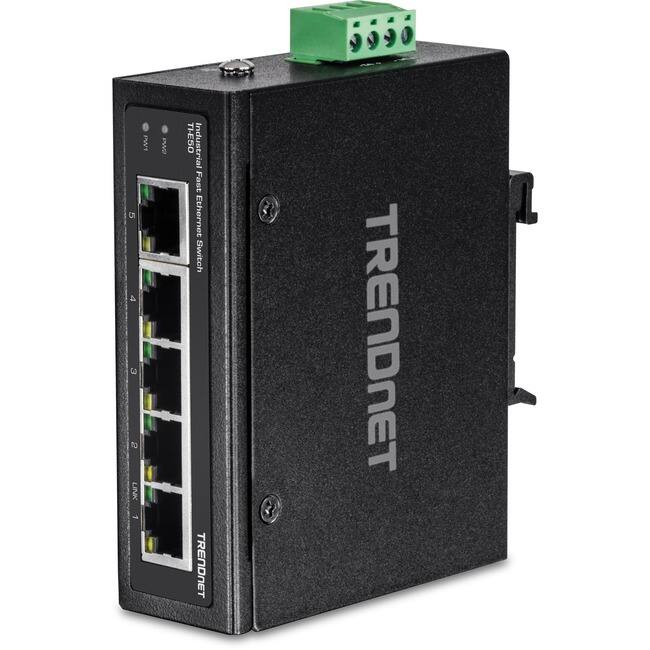 TRENDNET  
Industrial Fast Ethernet Switch  
TRENDNET  
TRENDNET  
5  
4  
3  
2  
1  
LINK  
TRENDNET