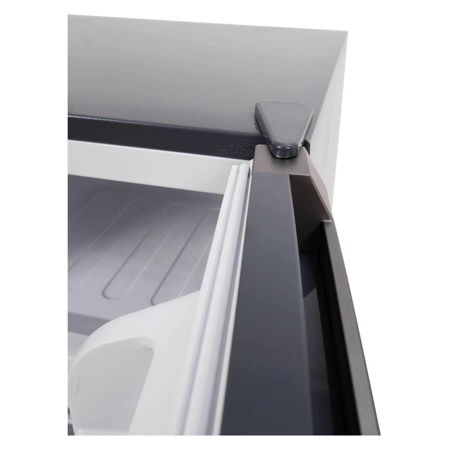 Alt View 5. Frigidaire - 3.1-Cu. Ft 2-Door Retro Bar Refrigerator, Side Bottle Opener (Plum) - Plum.