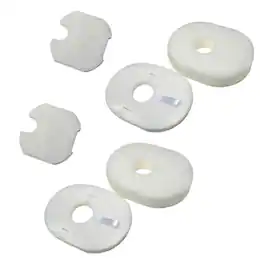 HQRP - 2-Pack Foam and Felt Filter Kit for Shark Rocket HV300 UV450 HV290 CS100 QS301Q QS302Q series Vacuum, Replaces XFFV300