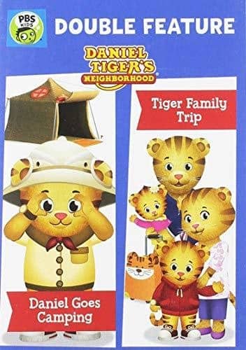 Daniel Tiger's Neighborhood Double Feature: Daniel Goes Camping And Tiger Family Trip  - DVD