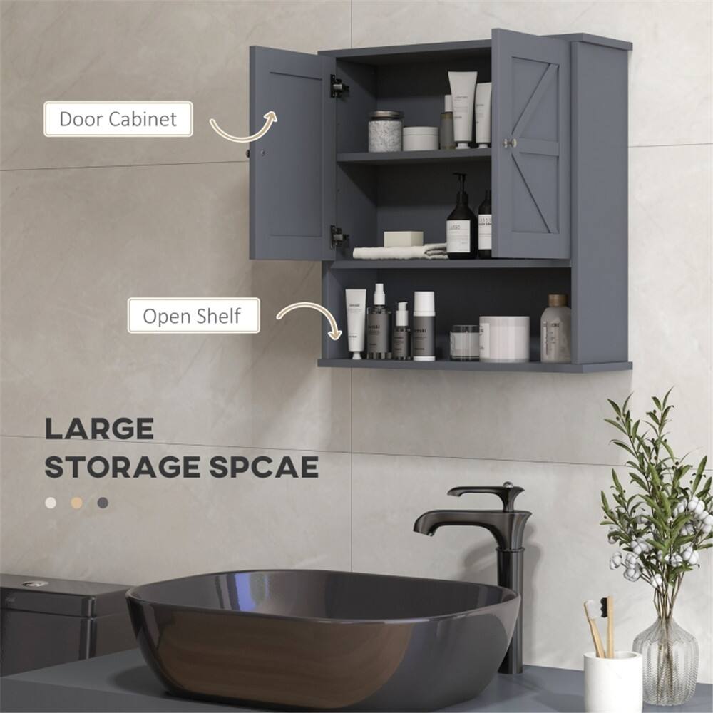 Door Cabinet  
Open Shelf  

LARGE STORAGE SPACE
