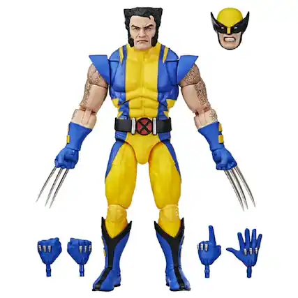Front. Marvel - Marvel Legends Series Wolverine, 6" Comics Collectible Action Figure.