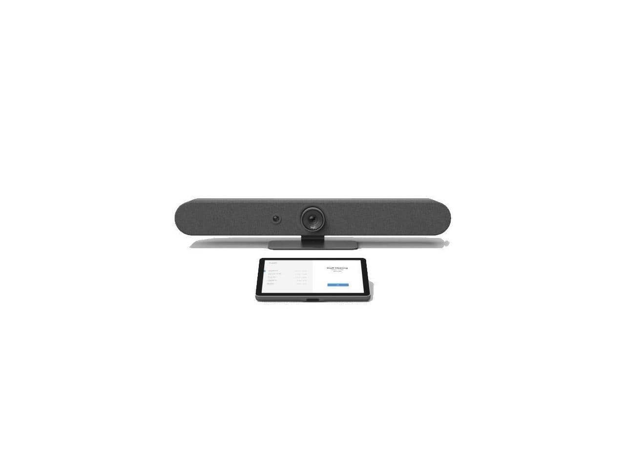 Logitech - Rally Bar + Tap IP Bundle for Medium Rooms with Zoom, RingCentral, Teams - Graphite