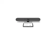 Front. Logitech - Logitech Rally Bar + Tap IP Graphite Bundle for Medium Rooms with Zoom, RingCentral, Teams - Graphite.