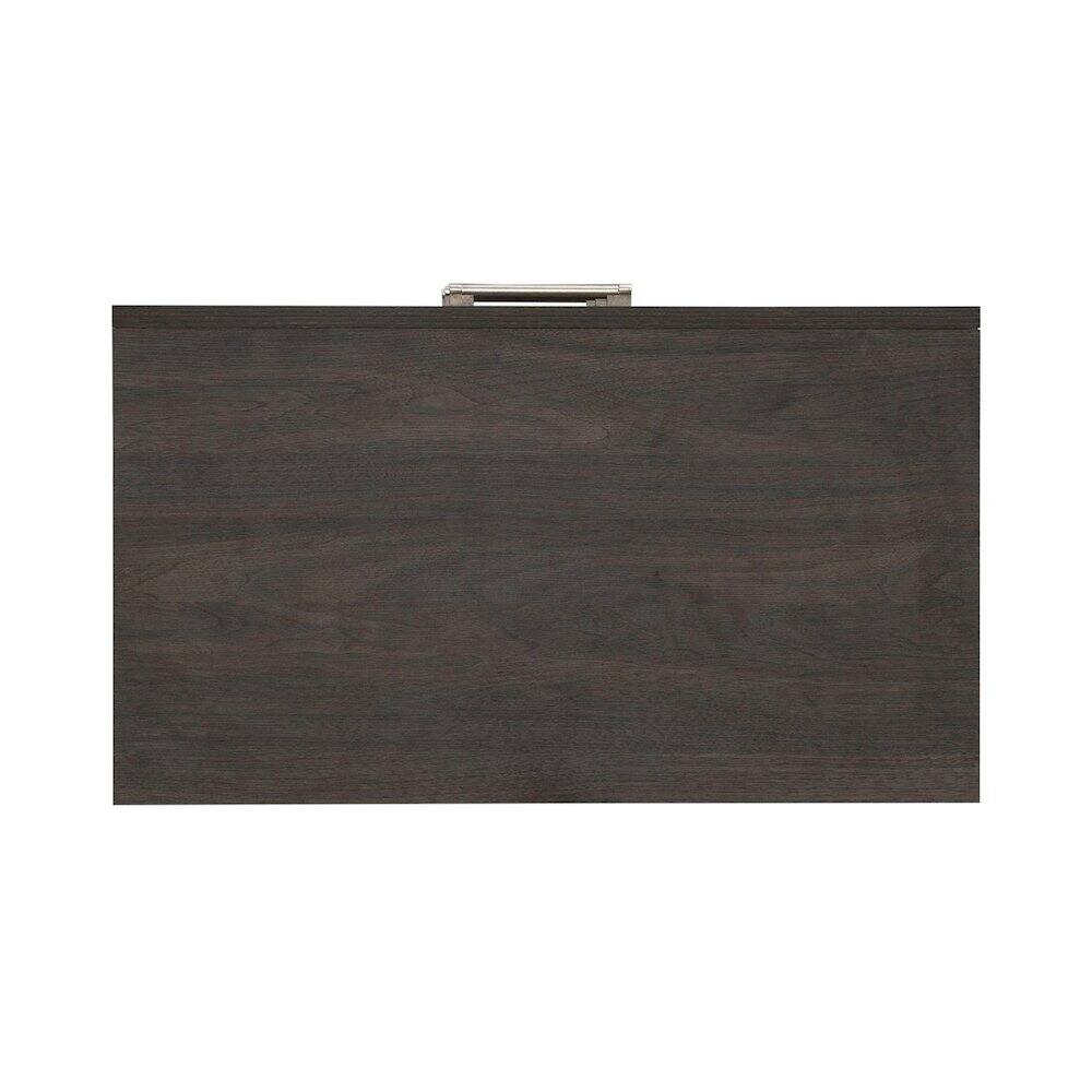 Left. Liberty Furniture Industries - Modern Edge Bedroom Nightstand w/ Charging Station USB-A USB-C - Caffe - Caffe Brown.
