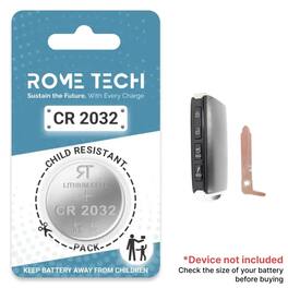 RomeTech - Replacement Battery for Key Fob - Mazda 3 2019-2023