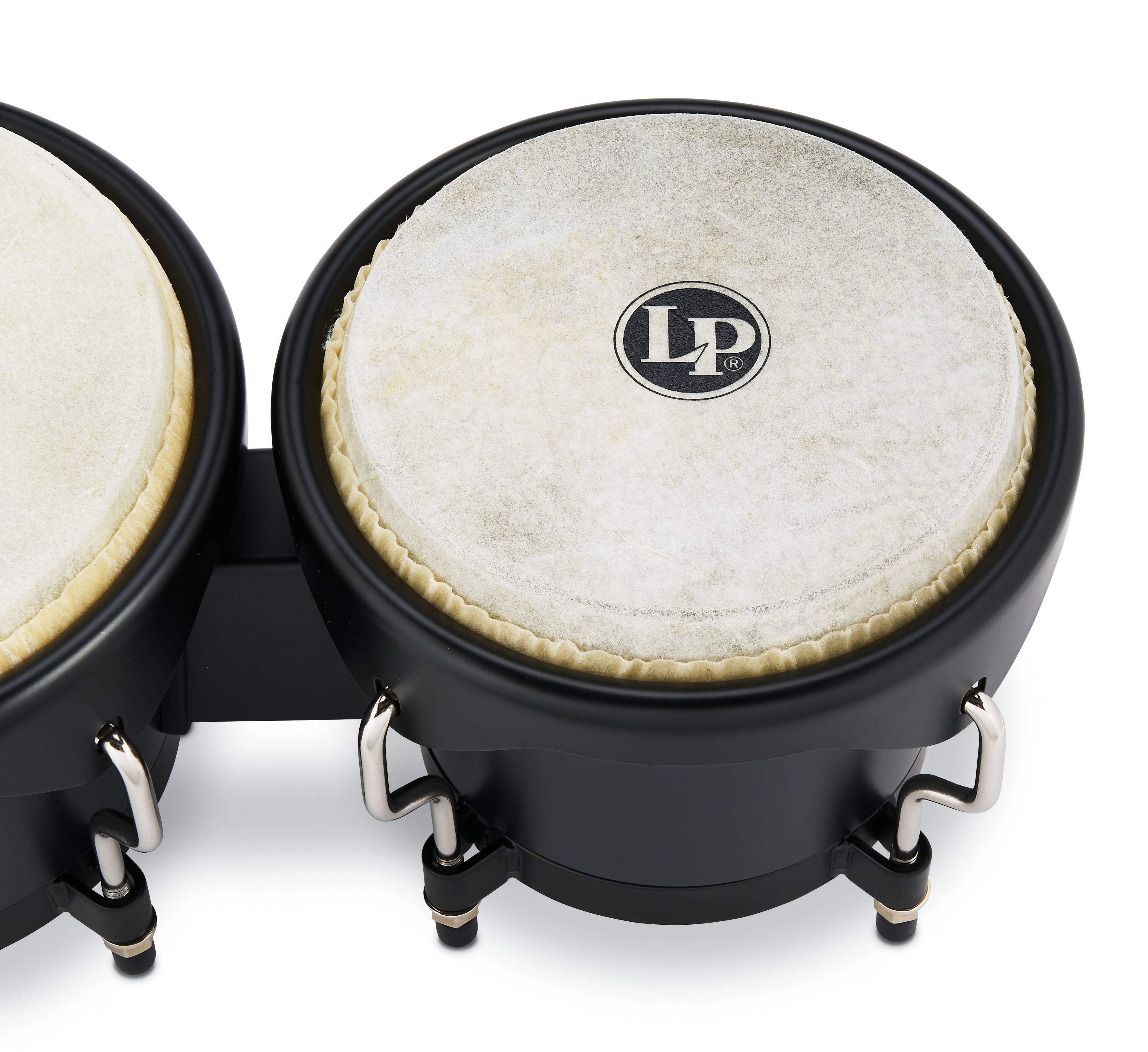 Left. Latin Percussion - Discovery 6-1/4" & 7-1/4" Bongos.
