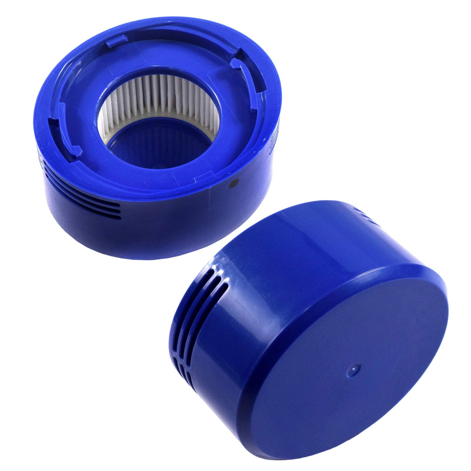HQRP - 2-Pack Post Motor HEPA Filter for Dyson V7 V8 Cordless Stick Vacuums SV10 SV11, Replaces 967478-01