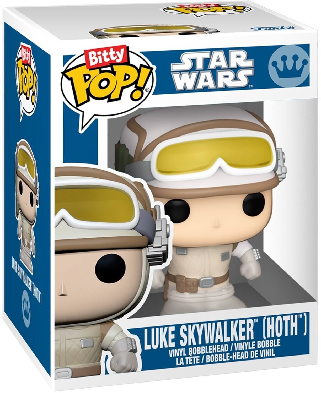 F TOP VO Funket G Bitty STAR A : WARS POP! TM L STTNATE O M LUKE SKYWALKER (HTOH) I VINYLE BOBBLE VINYL BOBBLEHEAD DE VINIL LA TTE / BOBBLE-HEAD DE VINIL