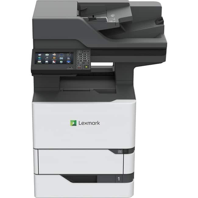Lexmark - MX720 MX721ade Laser Multifunction PrinterCopier/Fax/Scanner-65 ppm Mono Print-1200x1200 - Monochrome