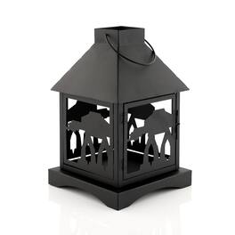 Star Wars - Stamped Lantern | Imperial AT-AT Walker | 12 Inches Tall - Black