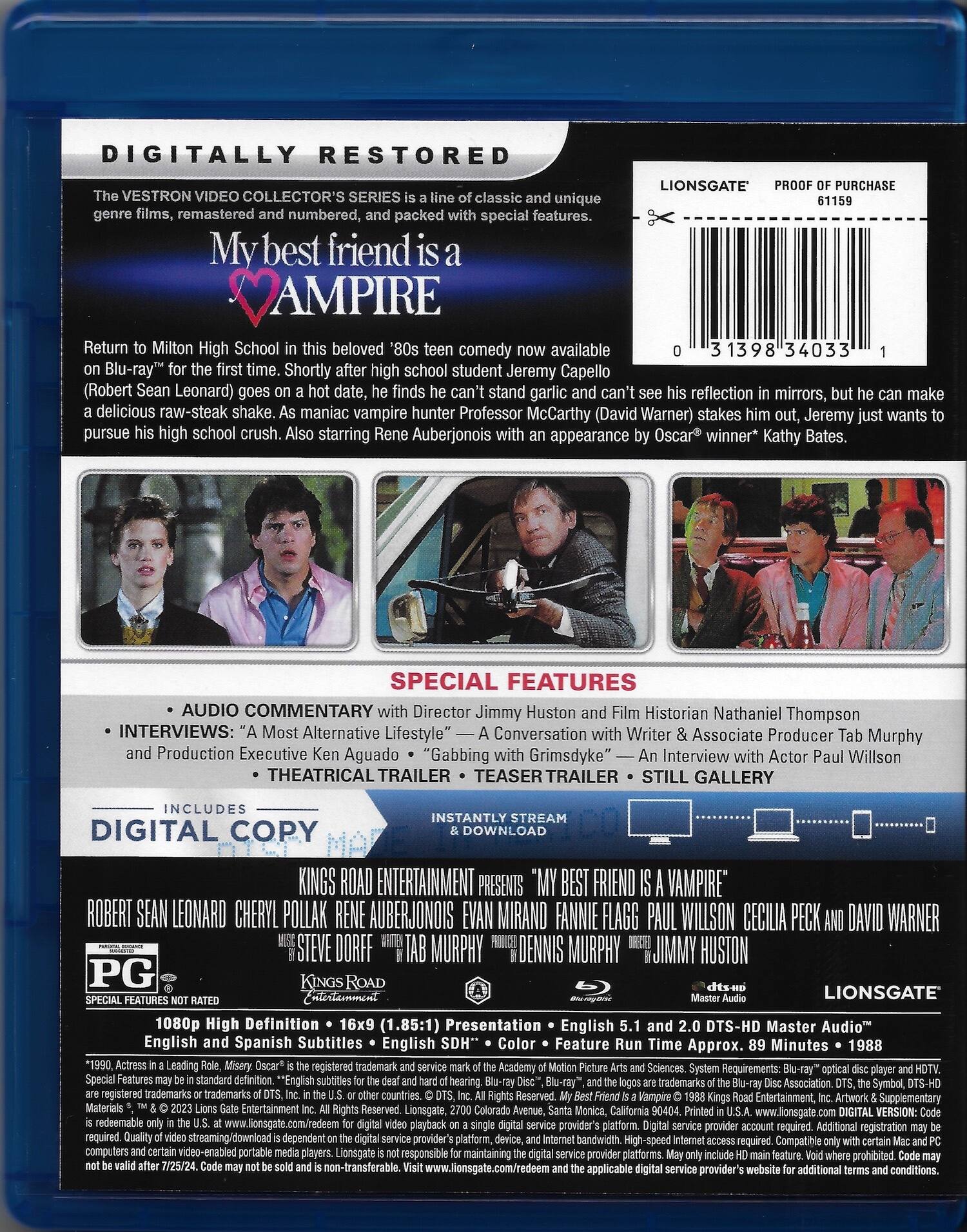 Alt View 1. My Best Friend Is a Vampire   - BLU-RAY.