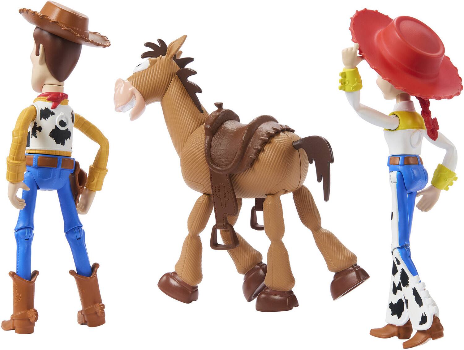 Alt View 3. Mattel - Mattel - Disney and Pixar Toy Story Storytellers Woody's Roundup Pack   - Collectibles - Multicolor.