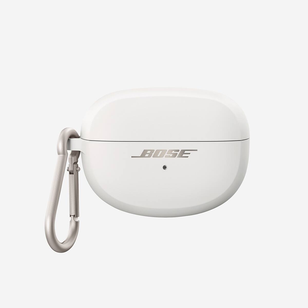 Alt View 8. Bose - Bose Ultra Open Wireless Earbuds, Moonstone Blue, w/White Smoke Case Cover.