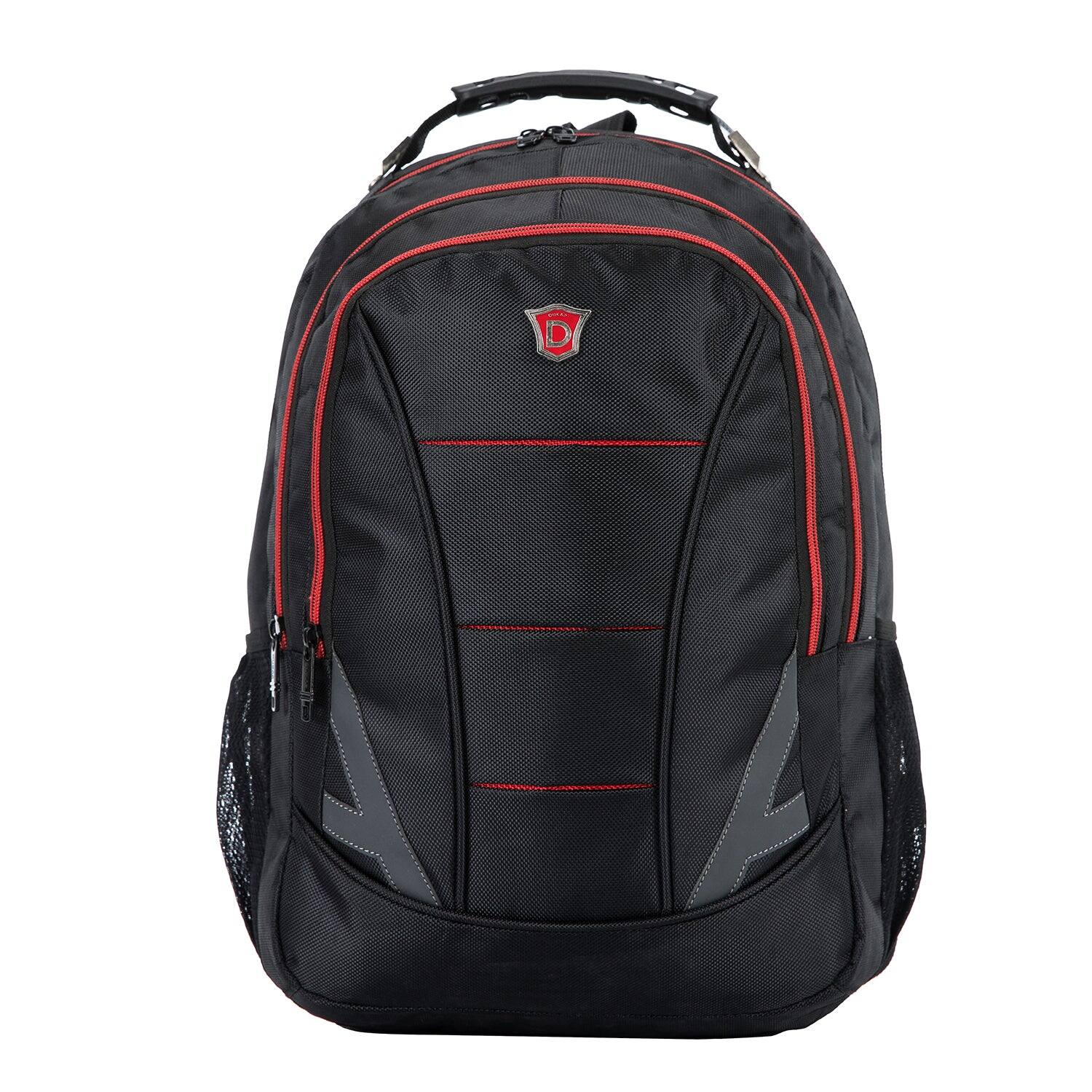 Front. DUKAP - DISRUPTOR Executive Backpack for Laptops up to 15.6''-Inches - BLACK.