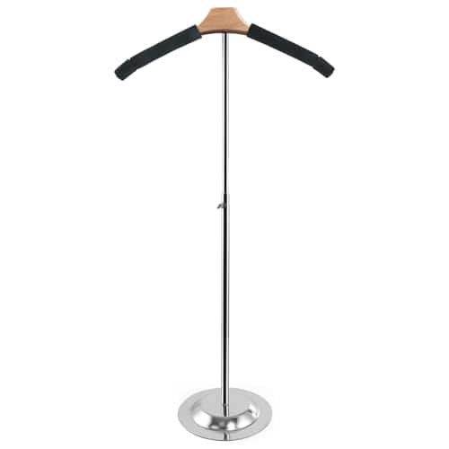 Hirose Alice - 20-ch Height Adjustable Shirt Display Stand T For Vendors Mannequin Clothing Dress Garment Coat Retail - Black-2 Pcs
