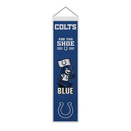 COLTS FOR THE SHOE = BLUE