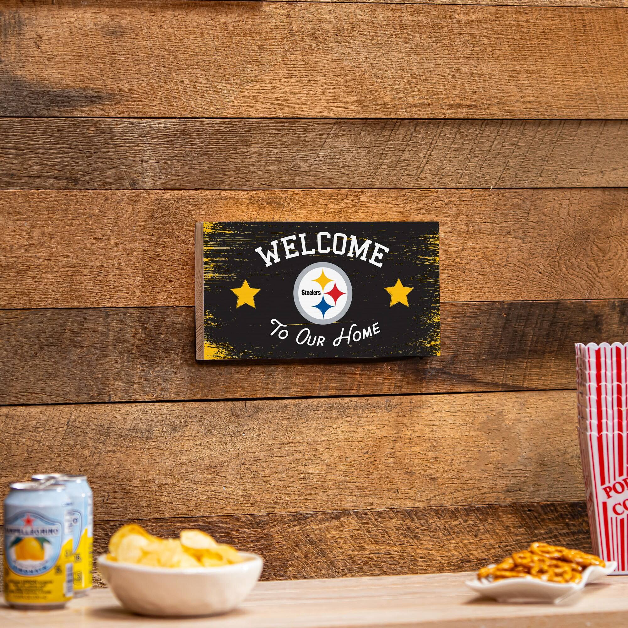 WELCOME  
Steelers  
To Our Home