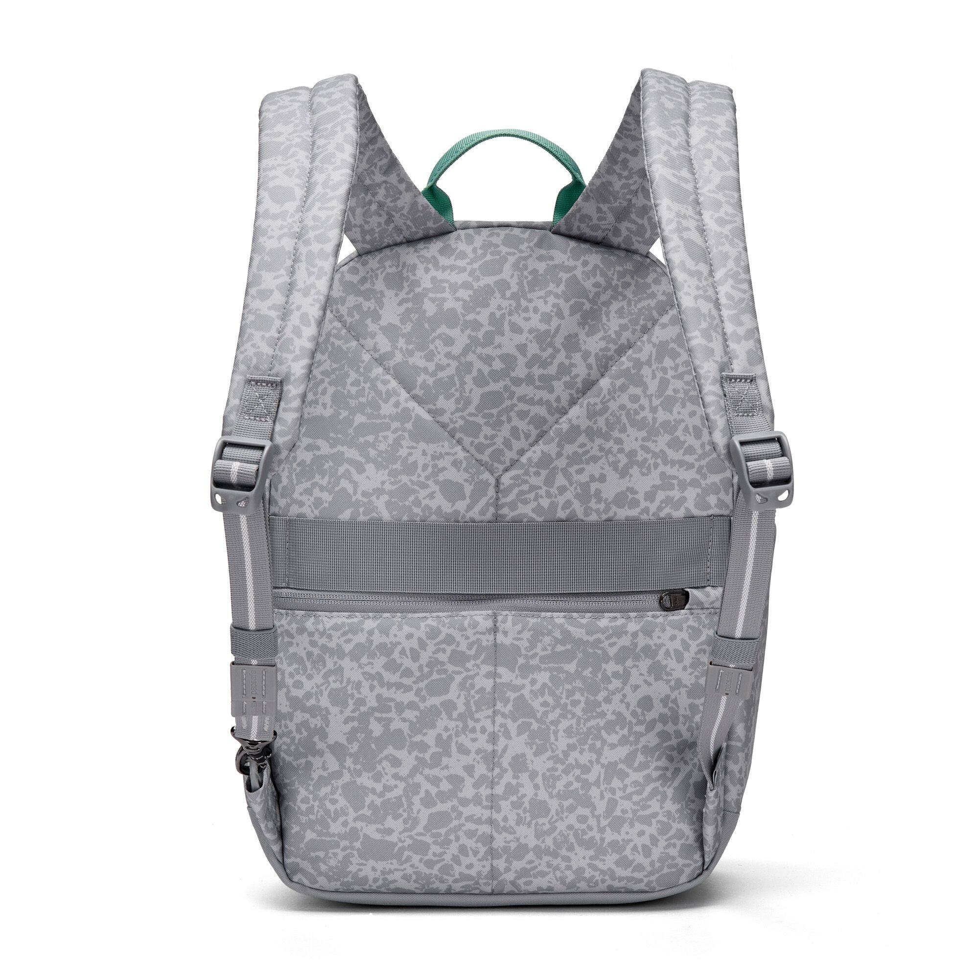 Angle. Pacsafe - GO Anti Theft 15L Backpack - Meteor Ice.