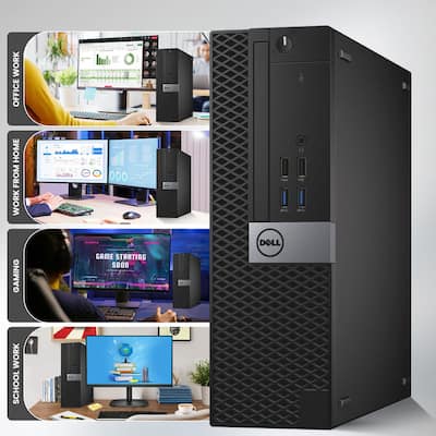 Dell Refurbished Excellent OptiPlex Gaming PC | SFF | Intel i5 6th Dell Refurbished Excellent OptiPlex Gaming PC | SFF | Intel i5 6th