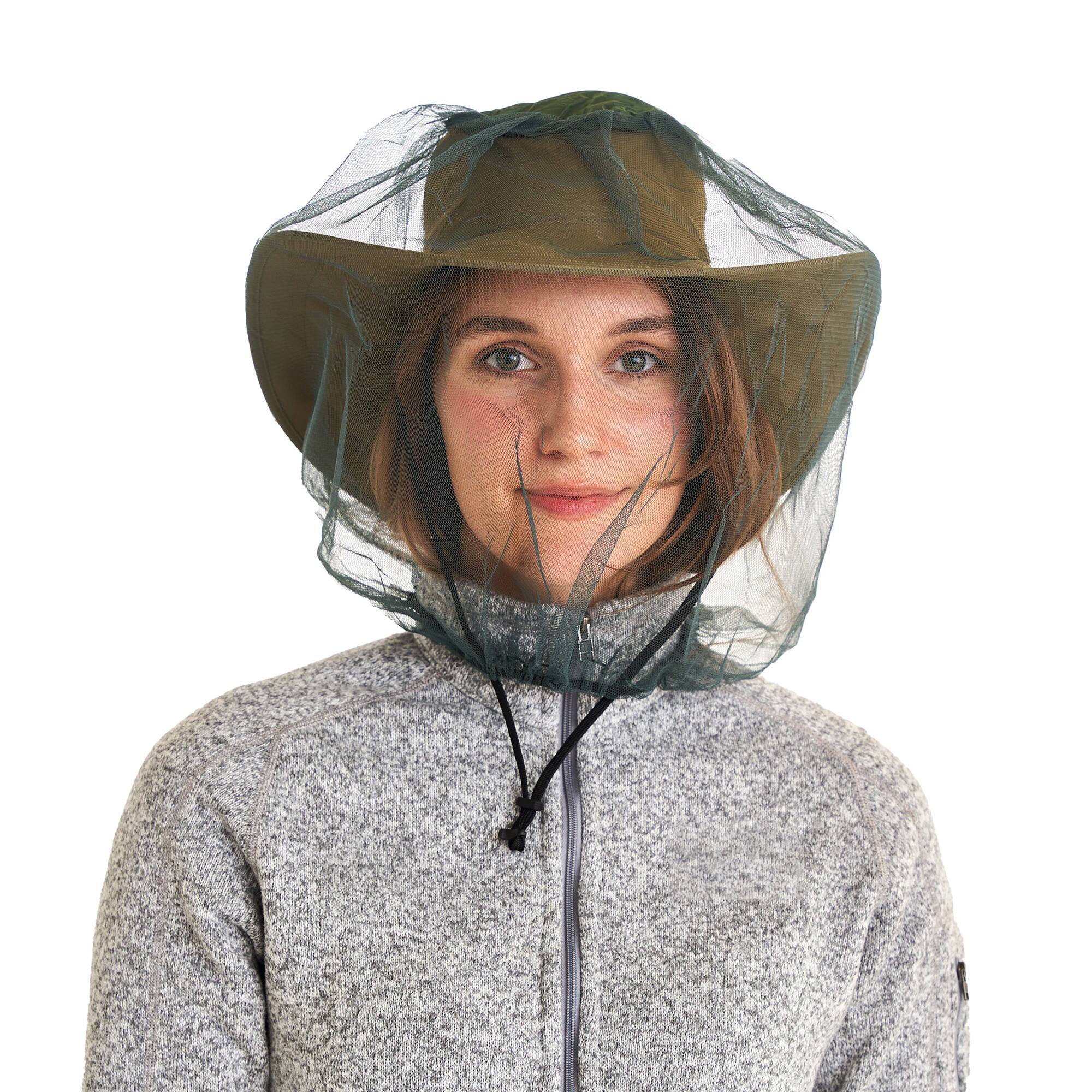 Front. Coghlan’s - Coghlan's Mosquito Head Net for Outdoor Survival, Camping - Beige.