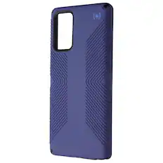 Front. Speck - Speck Presidio2 Grip Case for Samsung Note20 / Note20 5G - Coastal Blue/Black - Blue.